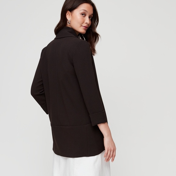 NEW Aritzia/Wilfred Chevalier Jacket Satin Trim, 0 - Picture 3 of 8